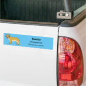 Säbelzahntiger Autoaufkleber (Auf Lkw)