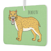 Säbelzahntiger Autolufterfrischer (Links)