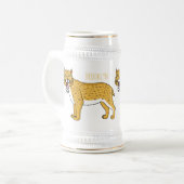 Säbelzahntiger Bierglas (Vorderseite Links)