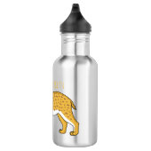 Säbelzahntiger Edelstahlflasche (Rechts)