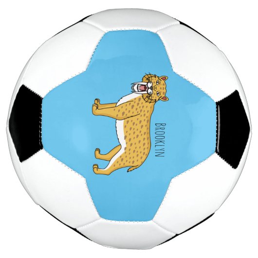 Säbelzahntiger Fußball (Gedreht)