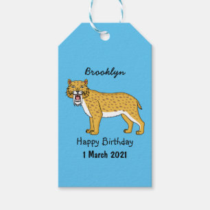 Säbelzahntiger Geschenkanhänger