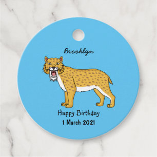 Säbelzahntiger Geschenkanhänger