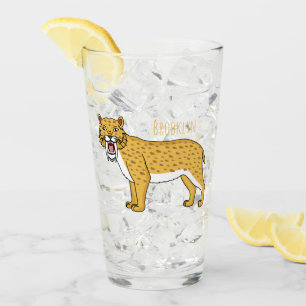 Säbelzahntiger Glas
