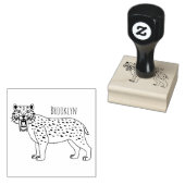 Säbelzahntiger Gummistempel (Stempel)