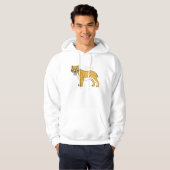 Säbelzahntiger Hoodie (Vorne ganz)