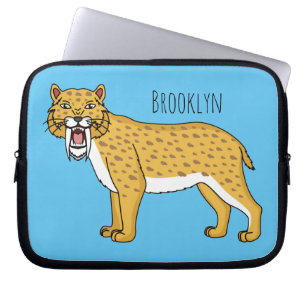 Säbelzahntiger Laptopschutzhülle
