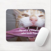 Säbelzahntiger Mousepad (Mit Mouse)