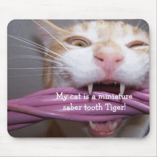 Säbelzahntiger Mousepad