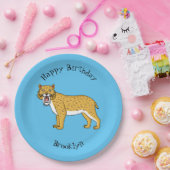 Säbelzahntiger Pappteller (Party)