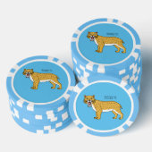 Säbelzahntiger Pokerchips (Stapel)