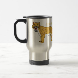 Säbelzahntiger Reisebecher