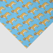 Säbelzahntiger Seidenpapier (Ausschnitt)