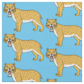 Säbelzahntiger Stoff (Nahaufnahme)