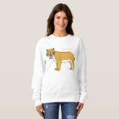 Säbelzahntiger Sweatshirt (Vorne ganz)