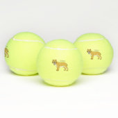 Säbelzahntiger Tennisbälle (Multi)
