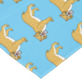 Säbelzahntiger Tischdecke (Schrägansicht)