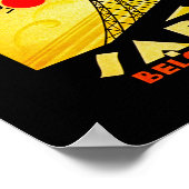 Sabena Art Deco Compass Poster (Ecke)