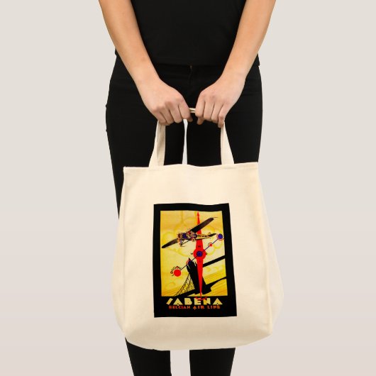 Sabena Art Deco Compass Tragetasche (Vorderseite (Produkt))