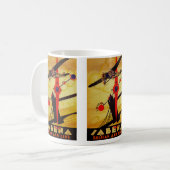 Sabena Art Deco Kompass Kaffeetasse (Vorderseite Links)