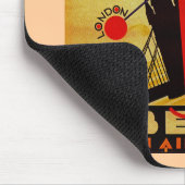 Sabena Art Deco Kompass Mousepad (Ecke)