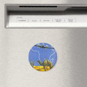 Sabena ~ Belgique Congo Magnet (In Situ (Geschirrspüler))