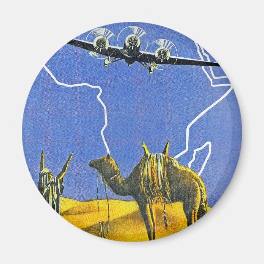 Sabena ~ Belgique Congo Magnet (Vorne)