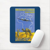Sabena ~ Belgique Congo Mousepad (Mit Mouse)