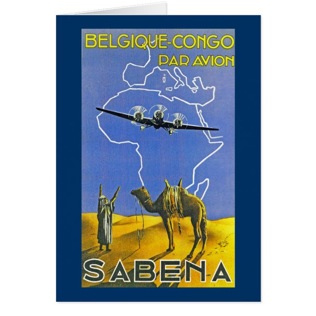 Sabena ~ Belgisch Kongo (Vorne)