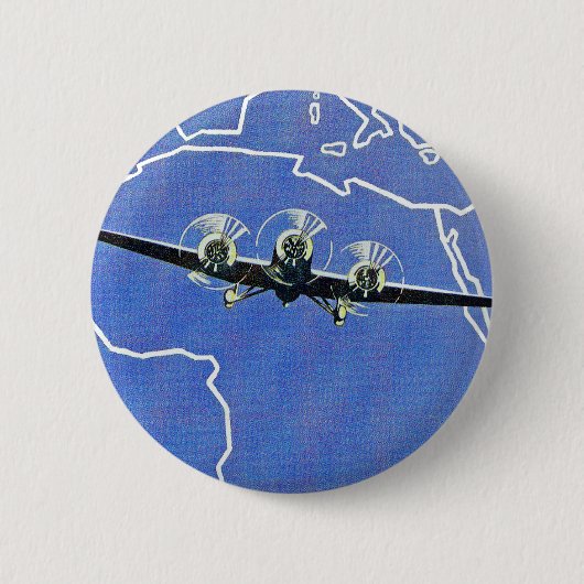 Sabena ~ Belgisch Kongo Button (Vorderseite)