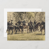 Saber Battle Postkarte (Vorne/Hinten)