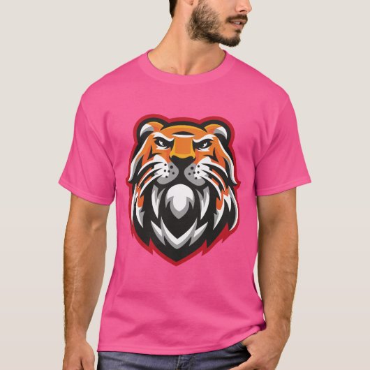 Saber teeth tiger T-Shirt (Vorderseite)