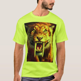 Saber-Tooth Tiger Hi-Vis Arbeit T-Shirt