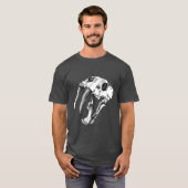 Sabertooth Katze T-Shirt (Vorne ganz)