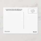 Saberzahnba Bubba Postkarte (Rückseite)