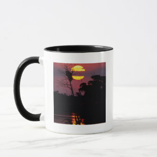 Sabi Fluss bei Sonnenuntergang, Kruger-Nationalpar Tasse