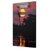 Sabi River At Sunset, Krüger Nationalpark Klemmbrett (Links)