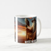 Sabiduría Eterna: Palabras que Iluminan el Alma" Kaffeetasse (VorderseiteRechts)