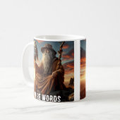 Sabiduría Eterna: Palabras que Iluminan el Alma" Kaffeetasse (Vorderseite Links)