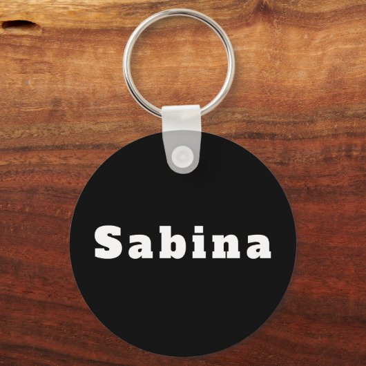 Sabina Schlüsselanhänger (Vorderseite)
