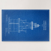 Sabine Bank Lighthouse - Texas - AD Puzzle (Horizontal)