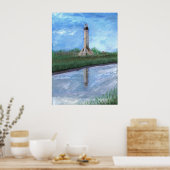 Sabine Pass Lighthouse, Louisiana Poster (Küche)