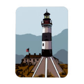 SABINE PASS LIGHTHOUSE MAGNET (Vertikal)