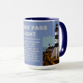 SABINE PASS LIGHTHOUSE TASSE (VorderseiteRechts)