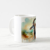 Sable Antelope 110724AREF106 - Watercolor Kaffeetasse (Vorderseite Links)