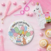 Sable Aussiedoodle Birthday Party Paper Teller (Party)