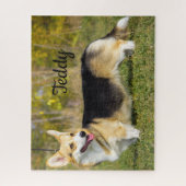 Sable Cardigan Welsh Corgi Dog Puzzle (Vertikal)
