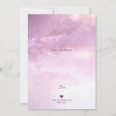 Sable Collie Angel Heaven - Pet Loss Sympathy Card (Rückseite)