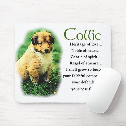 Sable Collie Geschenke Mousepad (Mit Mouse)