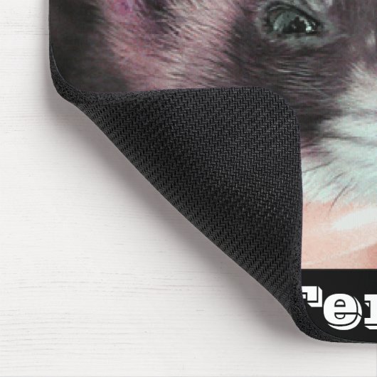 Sable Ferret Mousepad (Ecke)